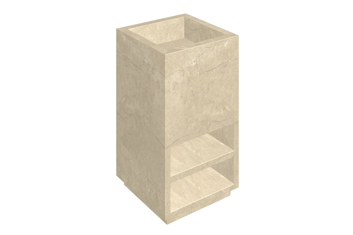 Cube Washbasin Shelf 50