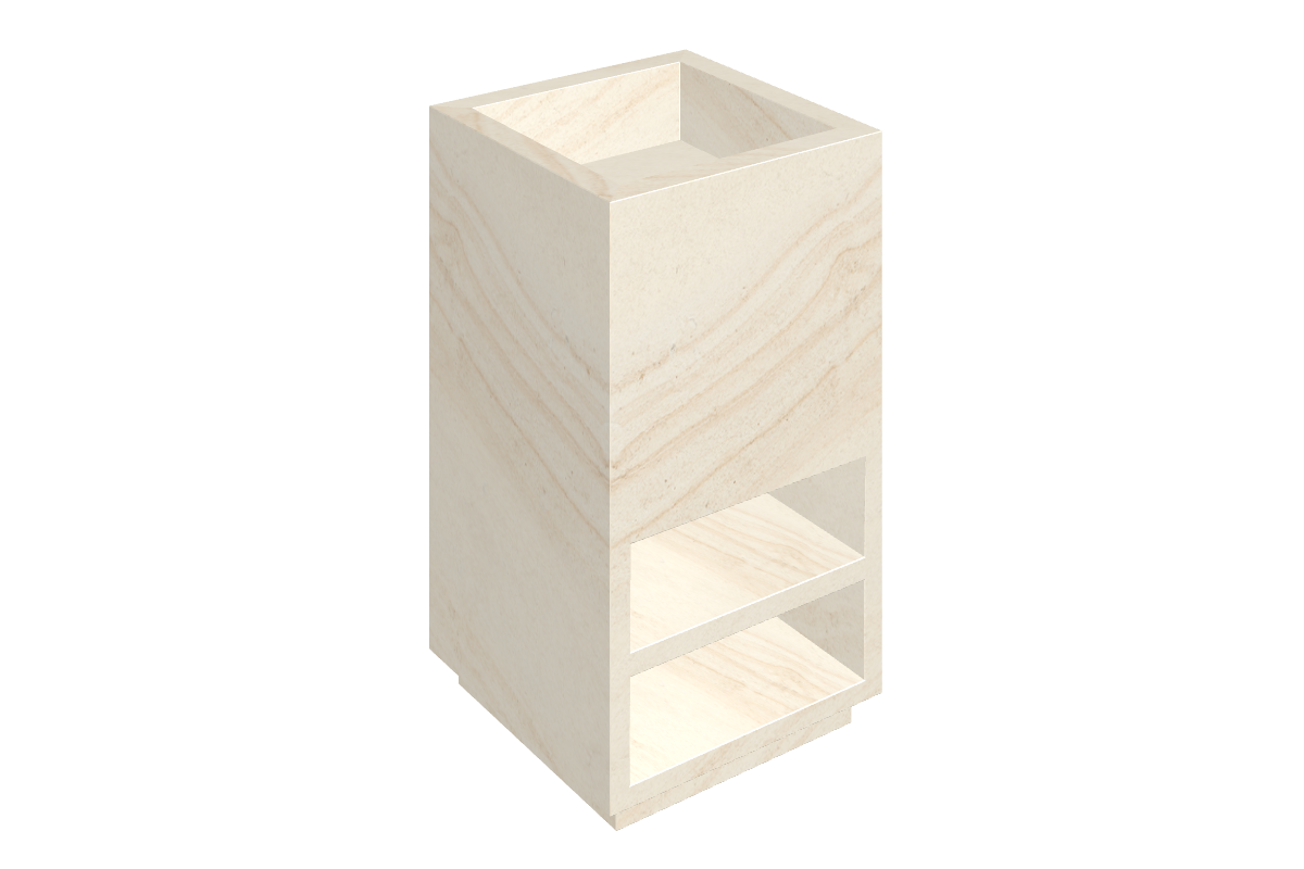 Cube Washbasin Shelf 50