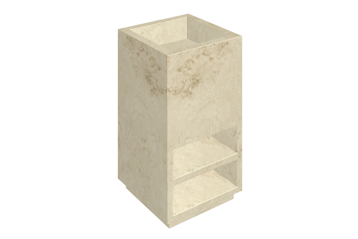 Cube Washbasin Shelf 50