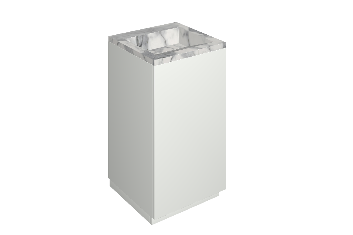 Cube Air Washbasin 50 White