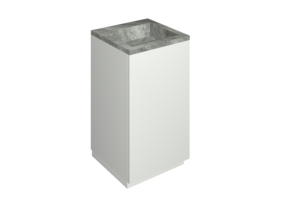 Cube Air Washbasin 50 White