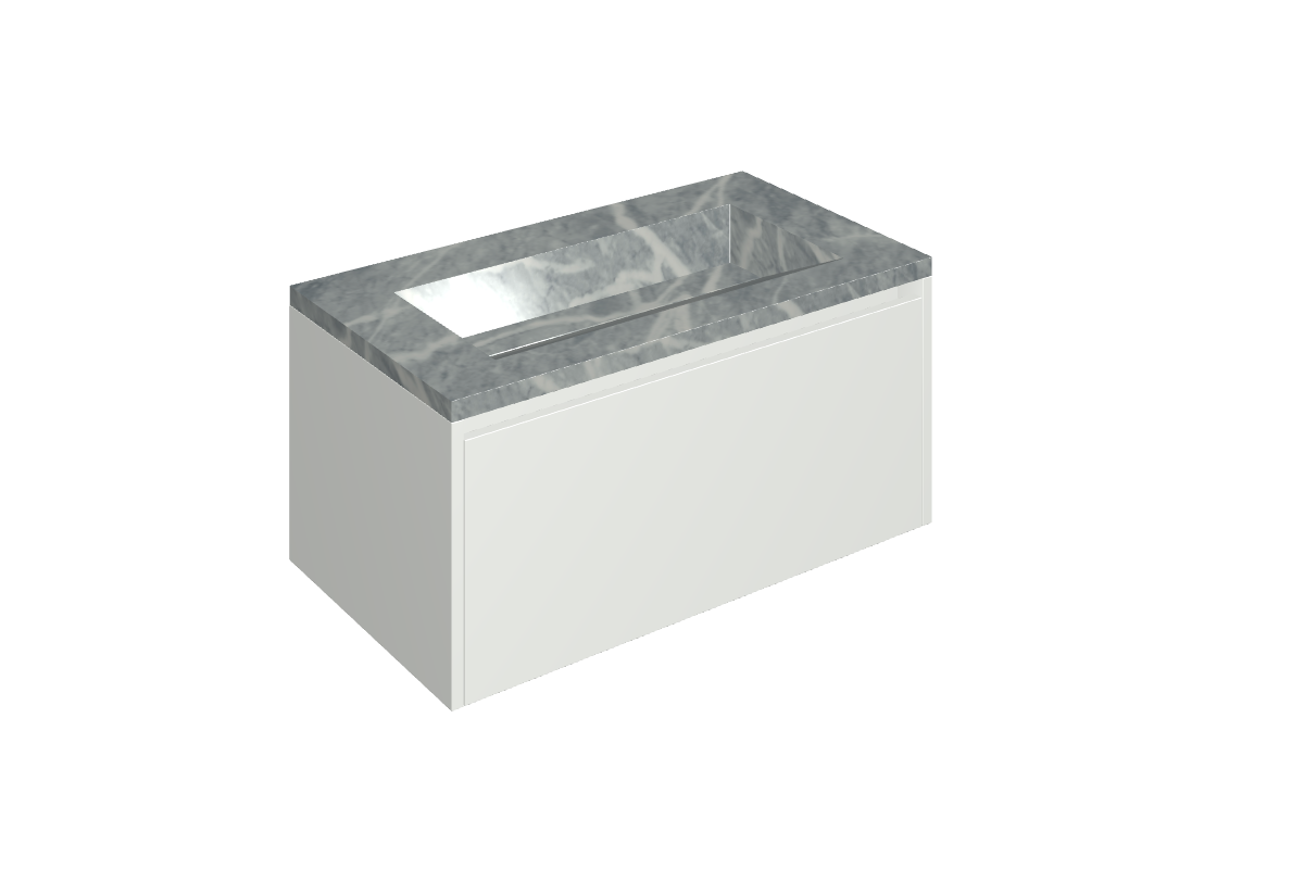 Fly Air Washbasin 90 White