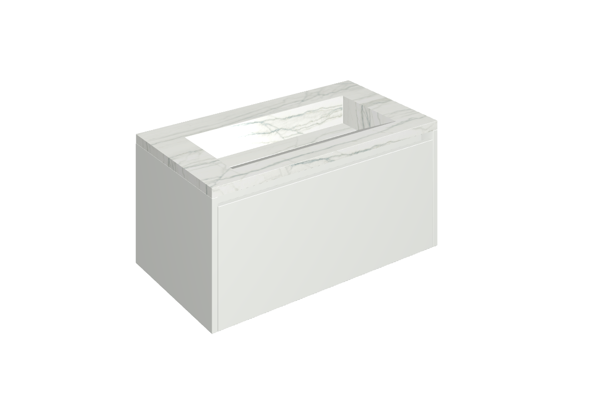 Fly Air Washbasin 90 White