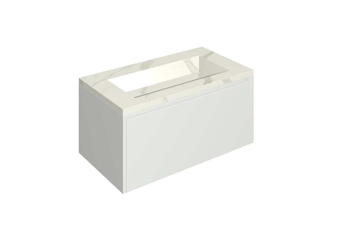 Fly Air Washbasin 90 White